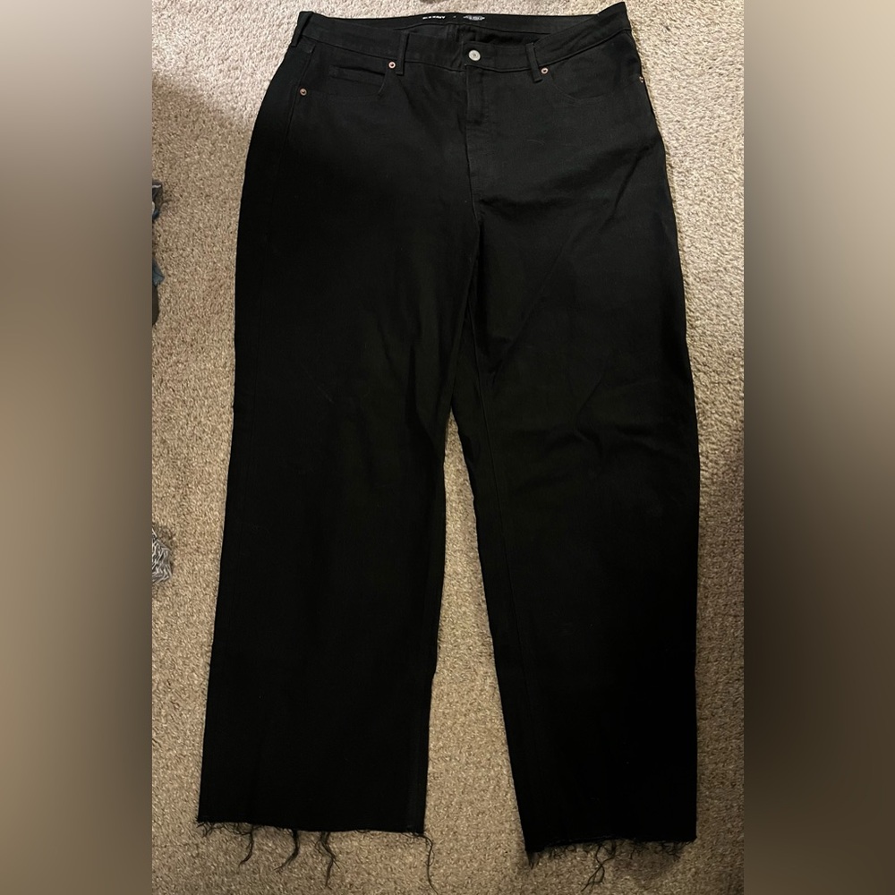 Old Navy Black High Rise Jeans